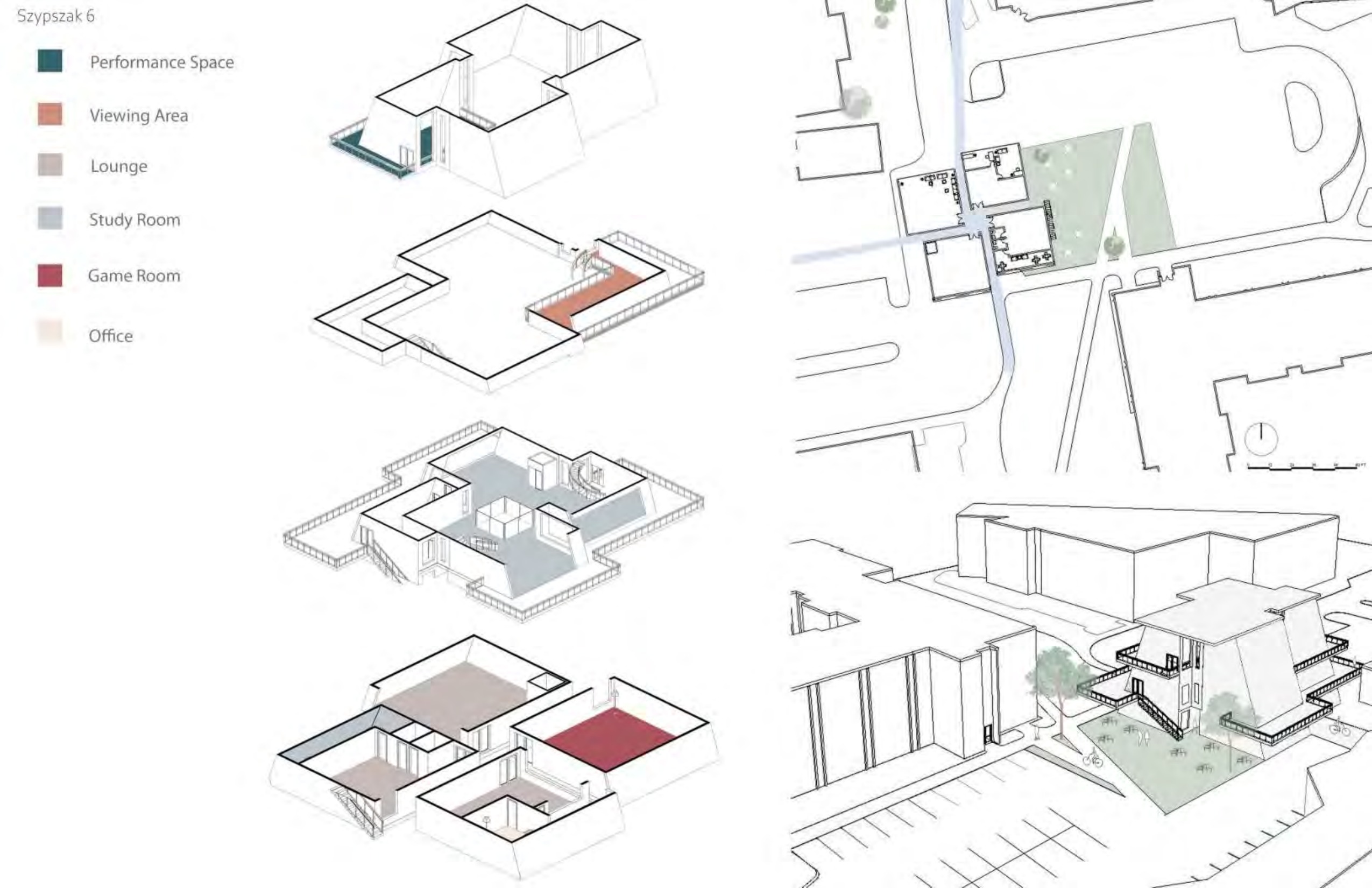 Student Interaction Hub — floor plans & diagrams