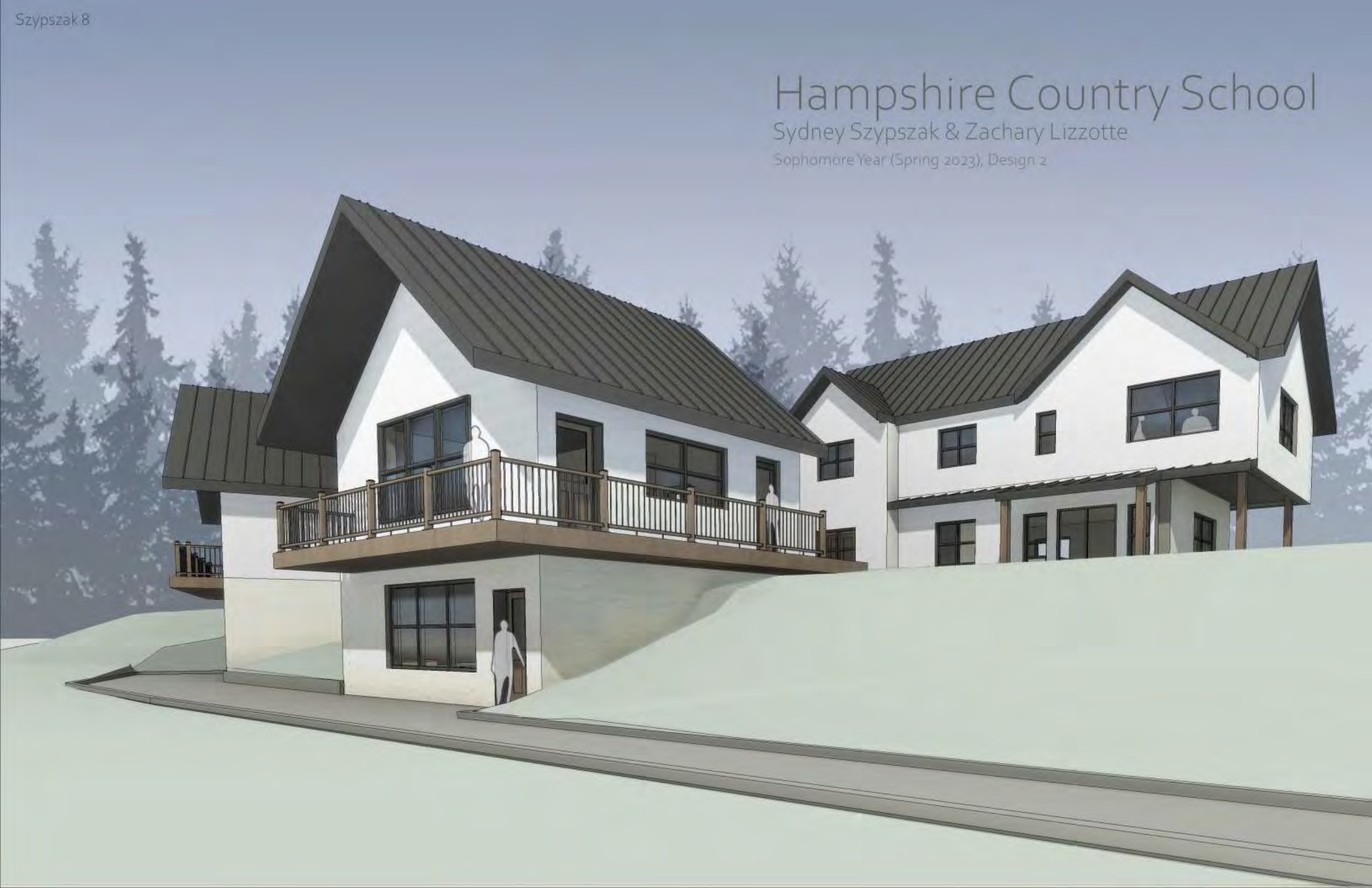 Faculty Housing — render