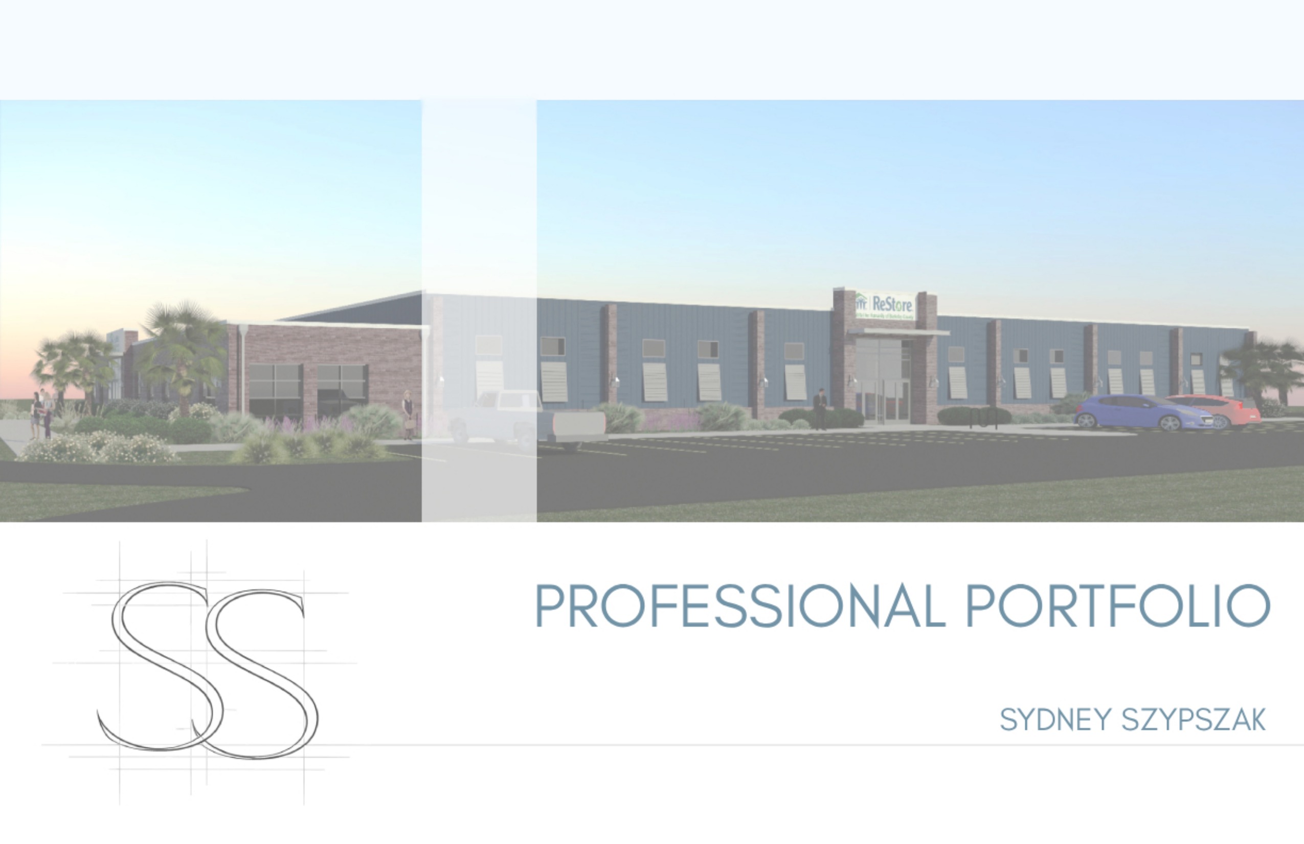 Professional portfolio cover